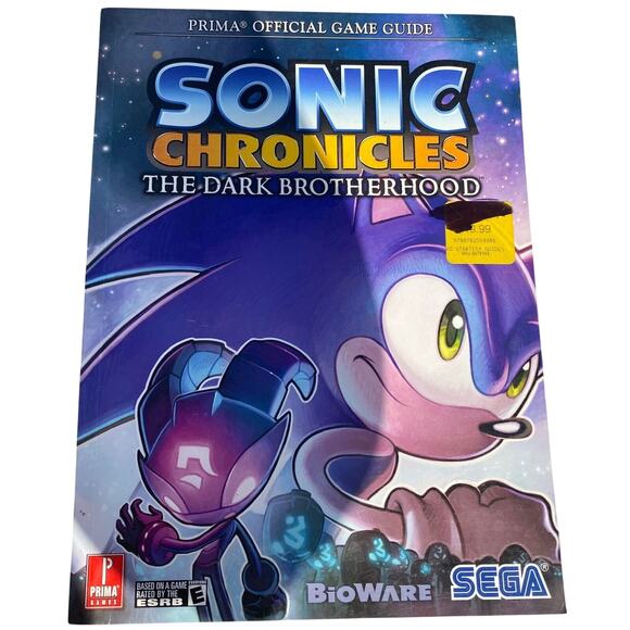 Sonic Chronicles: The Dark Brotherhood: Prima Official Game Guide - Picture 1 of 2